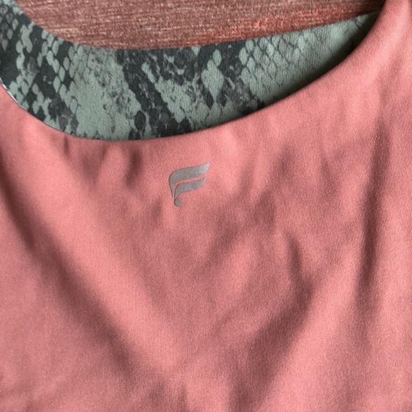 Fabletics Reversible Canyon Snakeskin Sports Bra - Picture 8 of 10